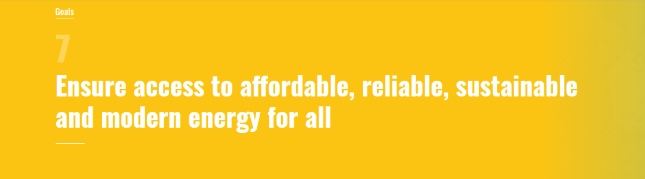 Affordable and Clean Energy - Believers